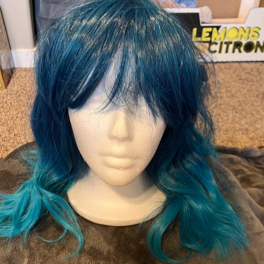 Blue Ombre Wig